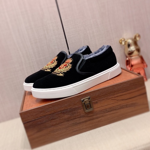 Cheap Dolce &amp; Gabbana D&amp;G Casual Shoes For Men #1256548 Replica Wholesale [$64.00 USD] [ITEM#1256548] on Replica Dolce &amp; Gabbana D&amp;G Casual Shoes