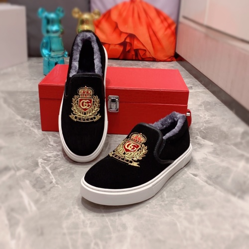 Cheap Dolce &amp; Gabbana D&amp;G Casual Shoes For Men #1256548 Replica Wholesale [$64.00 USD] [ITEM#1256548] on Replica Dolce &amp; Gabbana D&amp;G Casual Shoes