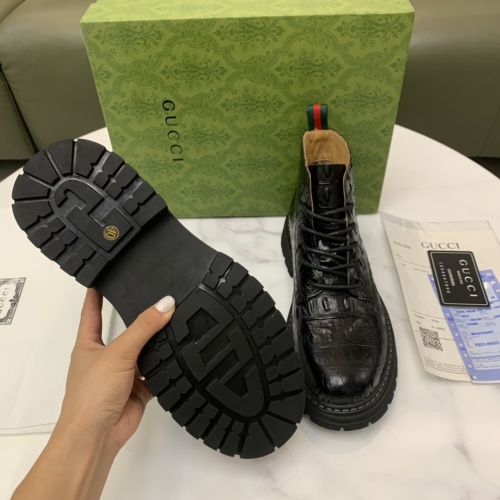 Cheap Gucci Boots For Men #1256563 Replica Wholesale [$96.00 USD] [ITEM#1256563] on Replica Gucci Boots