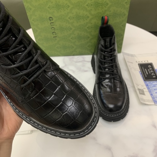 Cheap Gucci Boots For Men #1256564 Replica Wholesale [$96.00 USD] [ITEM#1256564] on Replica Gucci Boots