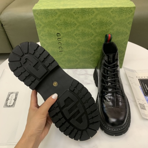 Cheap Gucci Boots For Men #1256564 Replica Wholesale [$96.00 USD] [ITEM#1256564] on Replica Gucci Boots