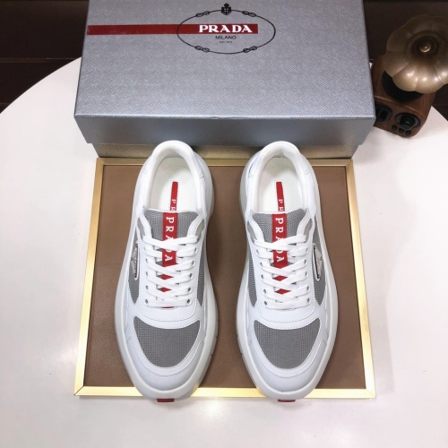 Cheap Prada Casual Shoes For Men #1256620 Replica Wholesale [$108.00 USD] [ITEM#1256620] on Replica Prada Casual Shoes