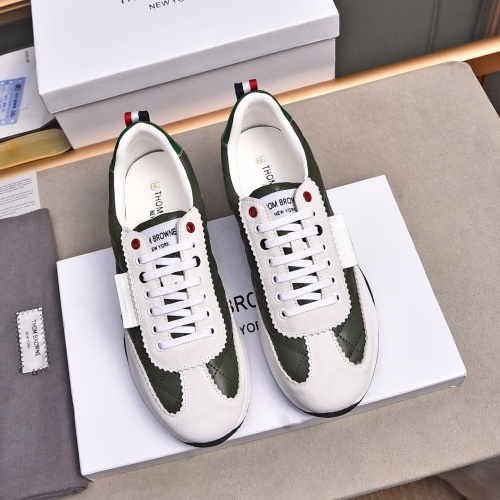 Cheap Thom Browne TB Casual Shoes For Men #1256647 Replica Wholesale [$76.00 USD] [ITEM#1256647] on Replica Thom Browne TB Casual Shoes