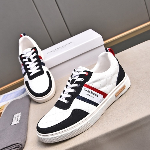 Cheap Thom Browne TB Casual Shoes For Men #1256650 Replica Wholesale [$76.00 USD] [ITEM#1256650] on Replica Thom Browne TB Casual Shoes