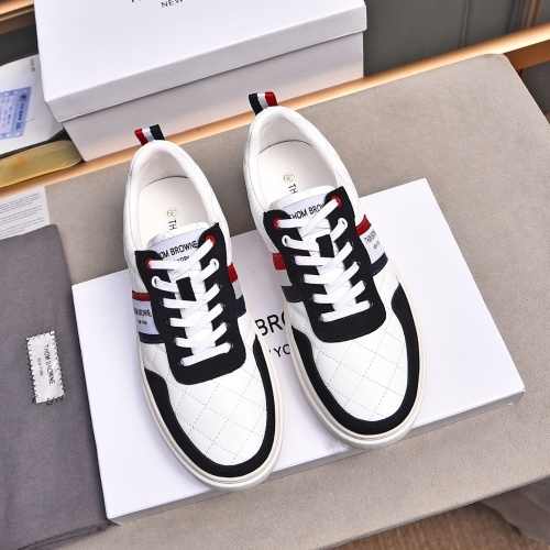 Cheap Thom Browne TB Casual Shoes For Men #1256650 Replica Wholesale [$76.00 USD] [ITEM#1256650] on Replica Thom Browne TB Casual Shoes