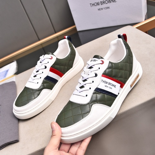 Cheap Thom Browne TB Casual Shoes For Men #1256652 Replica Wholesale [$76.00 USD] [ITEM#1256652] on Replica Thom Browne TB Casual Shoes