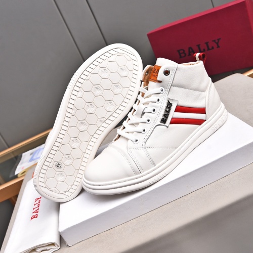 Cheap Bally High-Tops Shoes For Men #1256660 Replica Wholesale [$85.00 USD] [ITEM#1256660] on Replica Bally High-Tops Shoes