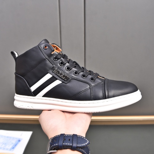 Cheap Bally High-Tops Shoes For Men #1256661 Replica Wholesale [$85.00 USD] [ITEM#1256661] on Replica Bally High-Tops Shoes