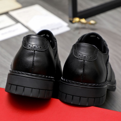 Cheap Salvatore Ferragamo Leather Shoes For Men #1256678 Replica Wholesale [$82.00 USD] [ITEM#1256678] on Replica Salvatore Ferragamo Leather Shoes