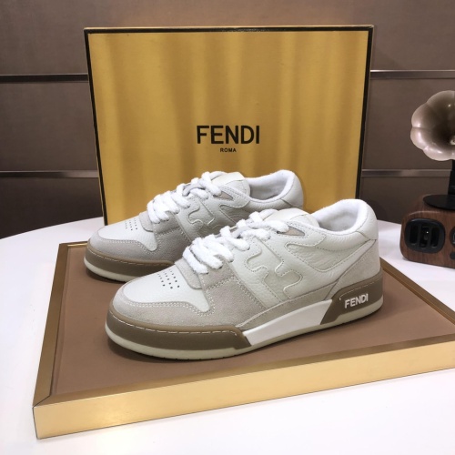 Cheap Fendi Casual Shoes For Men #1256723 Replica Wholesale [$105.00 USD] [ITEM#1256723] on Replica Fendi Casual Shoes