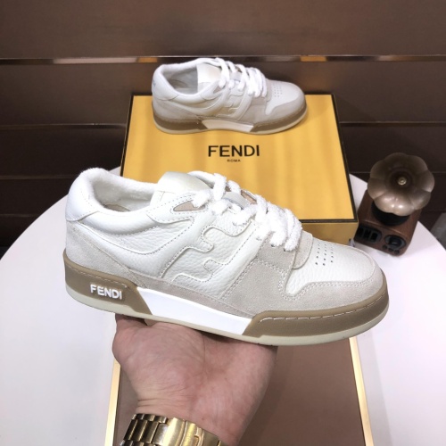 Cheap Fendi Casual Shoes For Men #1256723 Replica Wholesale [$105.00 USD] [ITEM#1256723] on Replica Fendi Casual Shoes