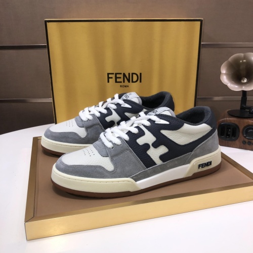 Cheap Fendi Casual Shoes For Men #1256730 Replica Wholesale [$105.00 USD] [ITEM#1256730] on Replica Fendi Casual Shoes