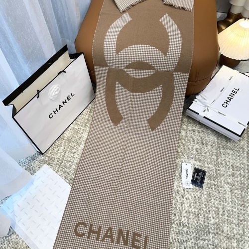 Cheap Chanel Scarves #1256733 Replica Wholesale [$56.00 USD] [ITEM#1256733] on Replica Chanel Scarves