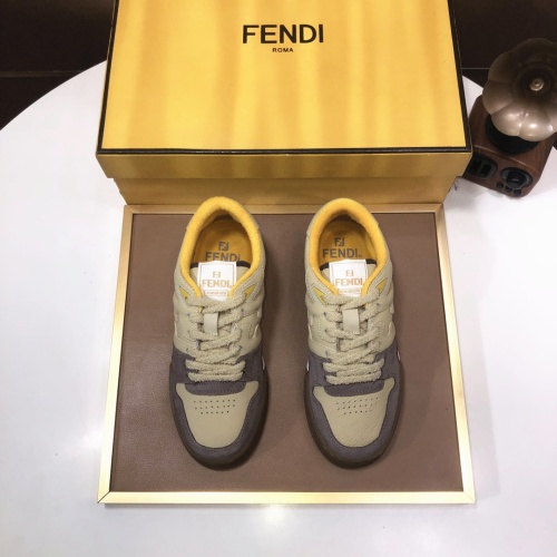 Cheap Fendi Casual Shoes For Women #1256737 Replica Wholesale [$105.00 USD] [ITEM#1256737] on Replica Fendi Casual Shoes