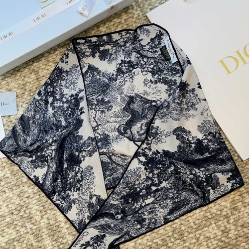 Cheap Christian Dior Silk Scarf #1256739 Replica Wholesale [$56.00 USD] [ITEM#1256739] on Replica Christian Dior Scarf