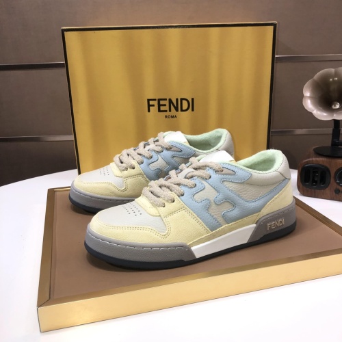 Cheap Fendi Casual Shoes For Women #1256740 Replica Wholesale [$105.00 USD] [ITEM#1256740] on Replica Fendi Casual Shoes