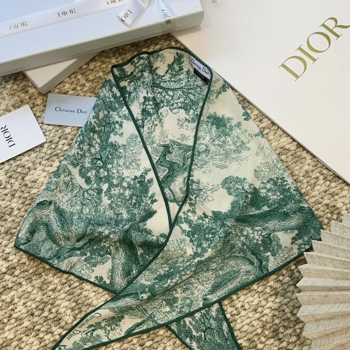 Cheap Christian Dior Silk Scarf #1256745 Replica Wholesale [$56.00 USD] [ITEM#1256745] on Replica Christian Dior Scarf