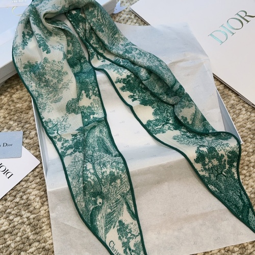 Cheap Christian Dior Silk Scarf #1256745 Replica Wholesale [$56.00 USD] [ITEM#1256745] on Replica Christian Dior Scarf