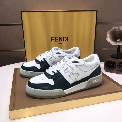 Cheap Fendi Casual Shoes For Men #1256748 Replica Wholesale [$105.00 USD] [ITEM#1256748] on Replica Fendi Casual Shoes