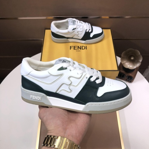 Cheap Fendi Casual Shoes For Men #1256748 Replica Wholesale [$105.00 USD] [ITEM#1256748] on Replica Fendi Casual Shoes