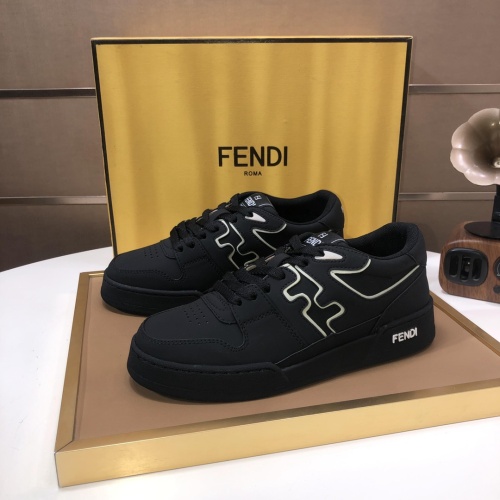 Cheap Fendi Casual Shoes For Men #1256754 Replica Wholesale [$105.00 USD] [ITEM#1256754] on Replica Fendi Casual Shoes