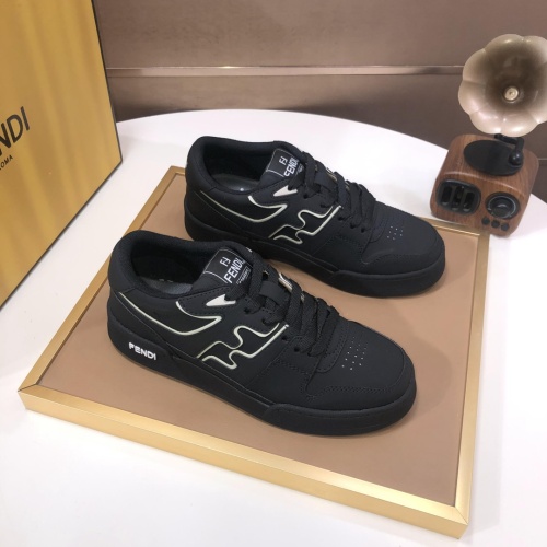 Cheap Fendi Casual Shoes For Men #1256754 Replica Wholesale [$105.00 USD] [ITEM#1256754] on Replica Fendi Casual Shoes