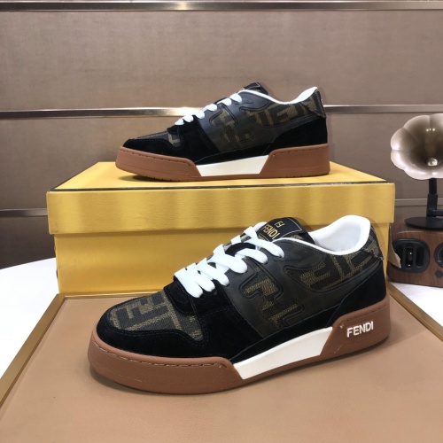 Cheap Fendi Casual Shoes For Men #1256762 Replica Wholesale [$105.00 USD] [ITEM#1256762] on Replica Fendi Casual Shoes