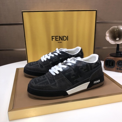 Cheap Fendi Casual Shoes For Men #1256764 Replica Wholesale [$105.00 USD] [ITEM#1256764] on Replica Fendi Casual Shoes