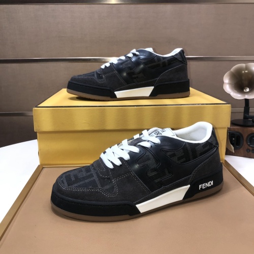 Cheap Fendi Casual Shoes For Men #1256764 Replica Wholesale [$105.00 USD] [ITEM#1256764] on Replica Fendi Casual Shoes