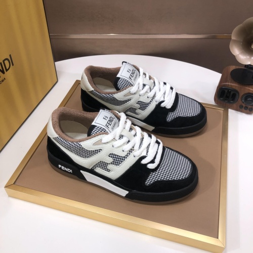 Cheap Fendi Casual Shoes For Men #1256766 Replica Wholesale [$105.00 USD] [ITEM#1256766] on Replica Fendi Casual Shoes