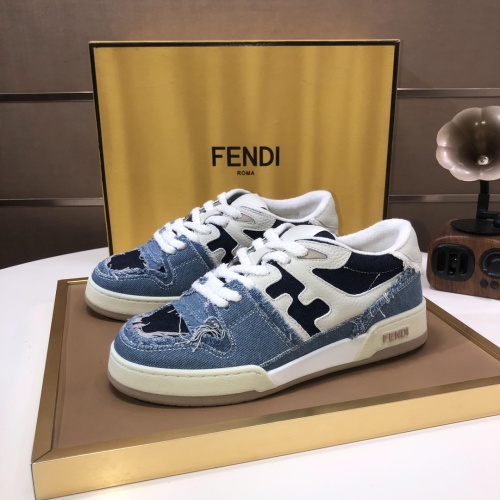 Cheap Fendi Casual Shoes For Women #1256769 Replica Wholesale [$105.00 USD] [ITEM#1256769] on Replica Fendi Casual Shoes