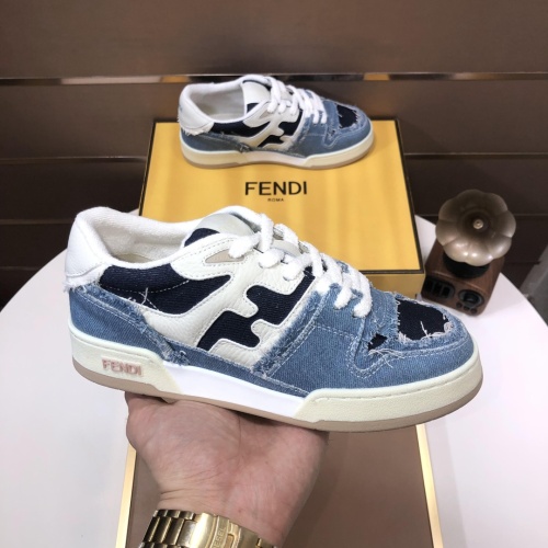 Cheap Fendi Casual Shoes For Women #1256769 Replica Wholesale [$105.00 USD] [ITEM#1256769] on Replica Fendi Casual Shoes