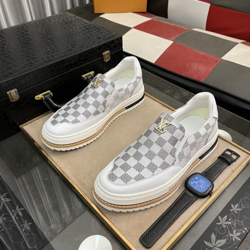 Cheap Louis Vuitton Casual Shoes For Men #1256773 Replica Wholesale [$76.00 USD] [ITEM#1256773] on Replica Louis Vuitton Casual Shoes