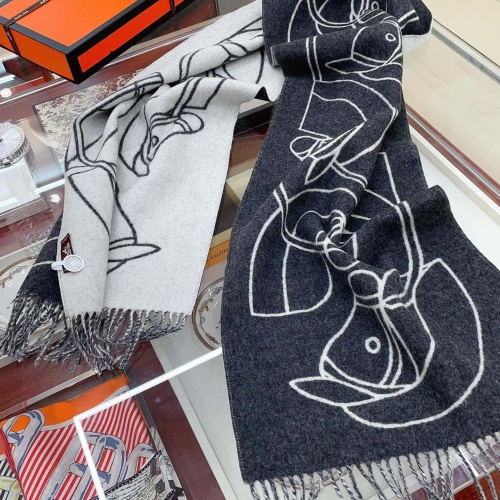 Cheap Hermes Scarf #1256776 Replica Wholesale [$48.00 USD] [ITEM#1256776] on Replica Hermes Scarf