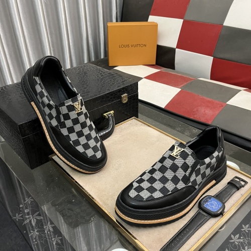 Cheap Louis Vuitton Casual Shoes For Men #1256777 Replica Wholesale [$76.00 USD] [ITEM#1256777] on Replica Louis Vuitton Casual Shoes