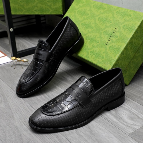 Cheap Gucci Oxfords Shoes For Men #1256812 Replica Wholesale [$82.00 USD] [ITEM#1256812] on Replica Gucci Oxfords Shoes