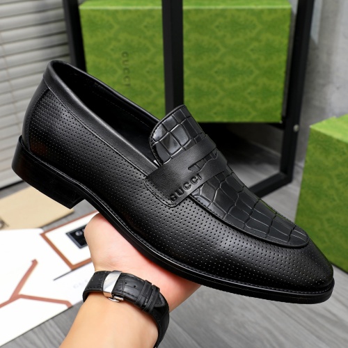 Cheap Gucci Oxfords Shoes For Men #1256812 Replica Wholesale [$82.00 USD] [ITEM#1256812] on Replica Gucci Oxfords Shoes