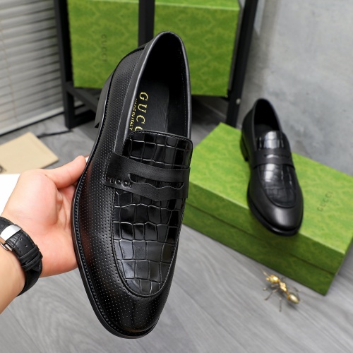 Cheap Gucci Oxfords Shoes For Men #1256812 Replica Wholesale [$82.00 USD] [ITEM#1256812] on Replica Gucci Oxfords Shoes