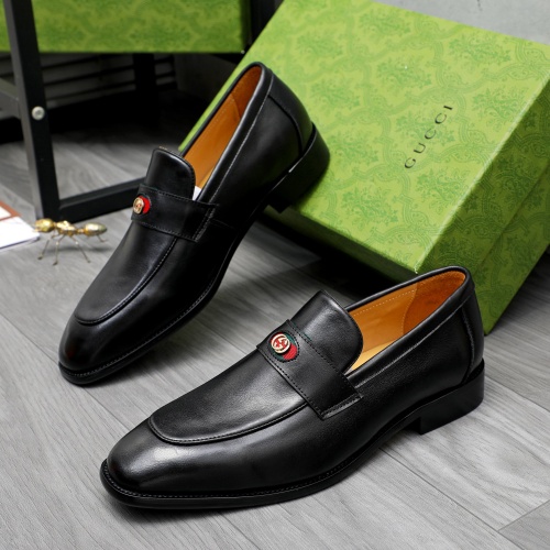 Cheap Gucci Oxfords Shoes For Men #1256813 Replica Wholesale [$82.00 USD] [ITEM#1256813] on Replica Gucci Oxfords Shoes