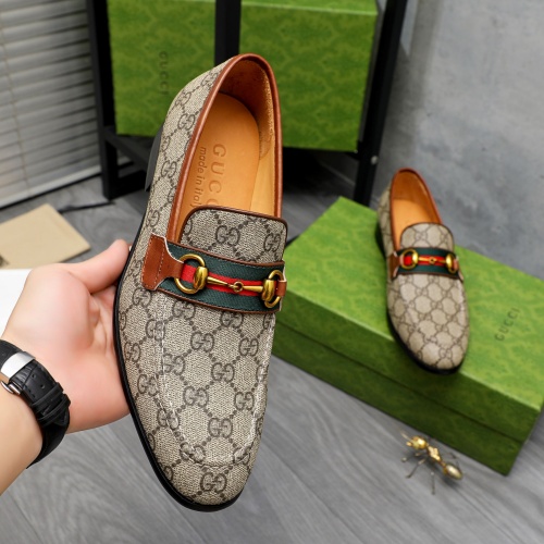 Cheap Gucci Oxfords Shoes For Men #1256815 Replica Wholesale [$88.00 USD] [ITEM#1256815] on Replica Gucci Oxfords Shoes