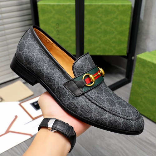 Cheap Gucci Oxfords Shoes For Men #1256816 Replica Wholesale [$88.00 USD] [ITEM#1256816] on Replica Gucci Oxfords Shoes