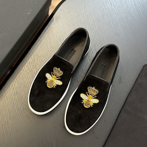 Cheap Dolce &amp; Gabbana D&amp;G Casual Shoes For Men #1256832 Replica Wholesale [$76.00 USD] [ITEM#1256832] on Replica Dolce &amp; Gabbana D&amp;G Casual Shoes