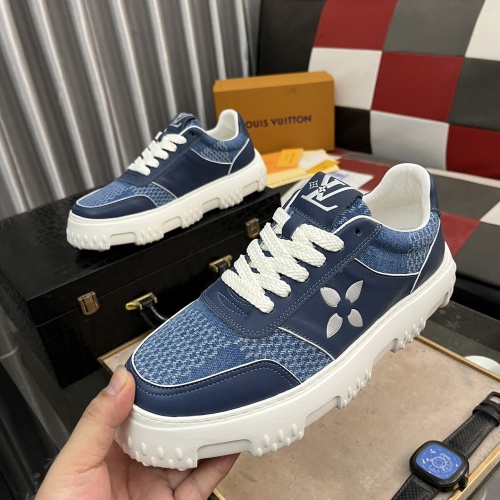 Cheap Louis Vuitton Casual Shoes For Men #1256880 Replica Wholesale [$98.00 USD] [ITEM#1256880] on Replica Louis Vuitton Casual Shoes