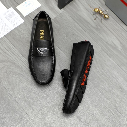 Cheap Prada Leather Shoes For Men #1256894 Replica Wholesale [$68.00 USD] [ITEM#1256894] on Replica Prada Leather Shoes