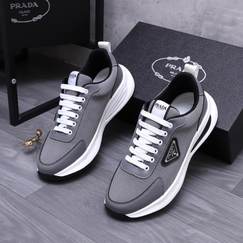 Cheap Prada Casual Shoes For Men #1256900 Replica Wholesale [$80.00 USD] [ITEM#1256900] on Replica Prada Casual Shoes