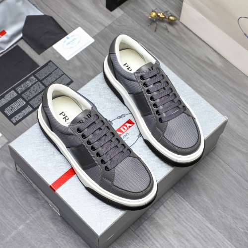 Cheap Prada Casual Shoes For Men #1256917 Replica Wholesale [$102.00 USD] [ITEM#1256917] on Replica Prada Casual Shoes