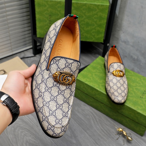 Cheap Gucci Oxfords Shoes For Men #1256920 Replica Wholesale [$88.00 USD] [ITEM#1256920] on Replica Gucci Oxfords Shoes