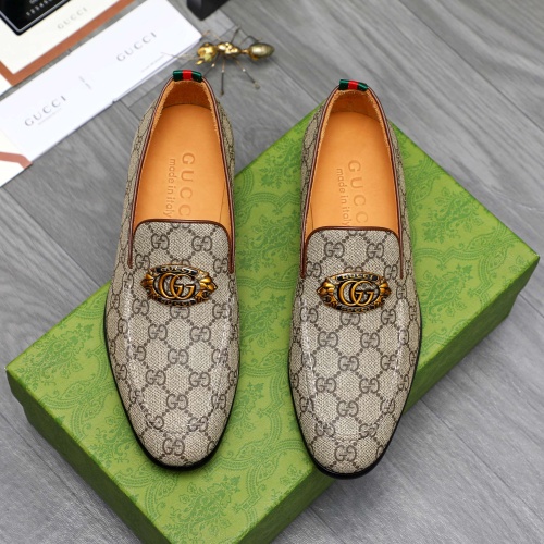 Cheap Gucci Oxfords Shoes For Men #1256921 Replica Wholesale [$88.00 USD] [ITEM#1256921] on Replica Gucci Oxfords Shoes