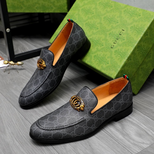 Cheap Gucci Oxfords Shoes For Men #1256922 Replica Wholesale [$88.00 USD] [ITEM#1256922] on Replica Gucci Oxfords Shoes