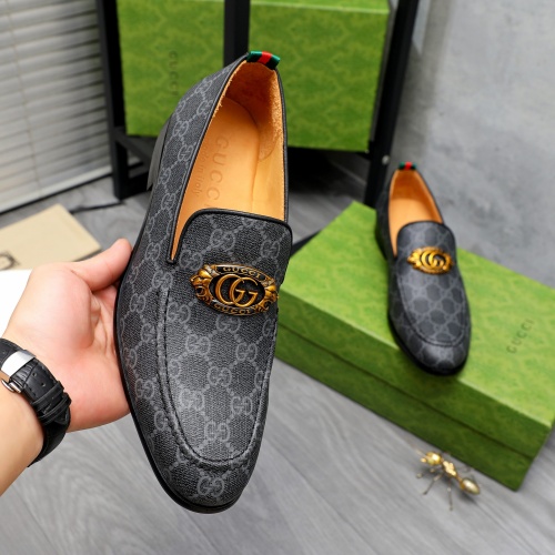 Cheap Gucci Oxfords Shoes For Men #1256922 Replica Wholesale [$88.00 USD] [ITEM#1256922] on Replica Gucci Oxfords Shoes